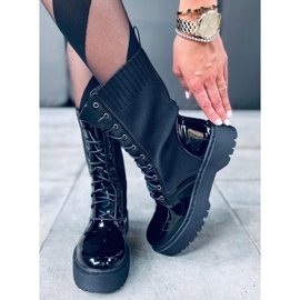 Dělnický ponožkový svršek Soks Black černý 1