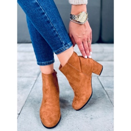 Vysoké podpatky Talgo Camel hnědý 1