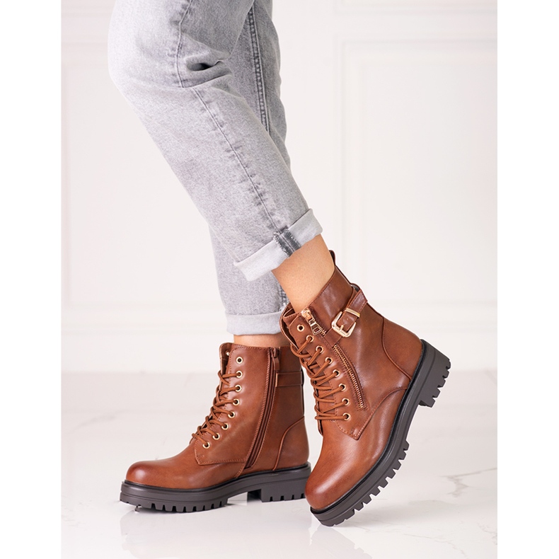 Hnědé klasické dámské tašky Shelovet hnědý 1