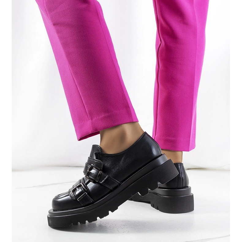 Černé oxfordky Rigan černý 1