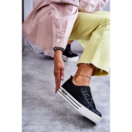 Nízké dámské tenisky Big Star KK274015 Černá 2