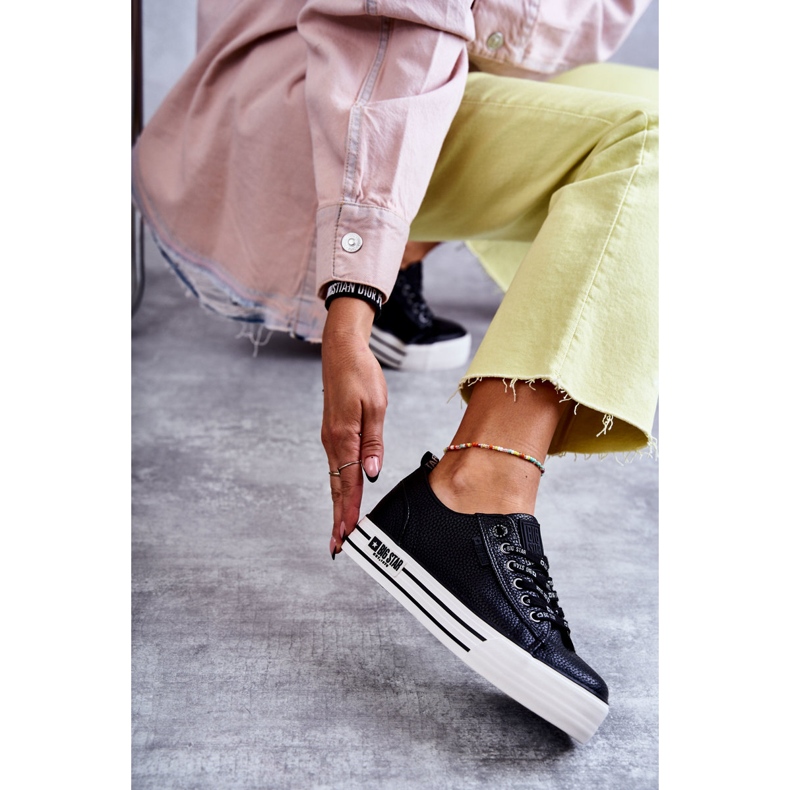 Nízké dámské tenisky Big Star KK274015 Černá 2