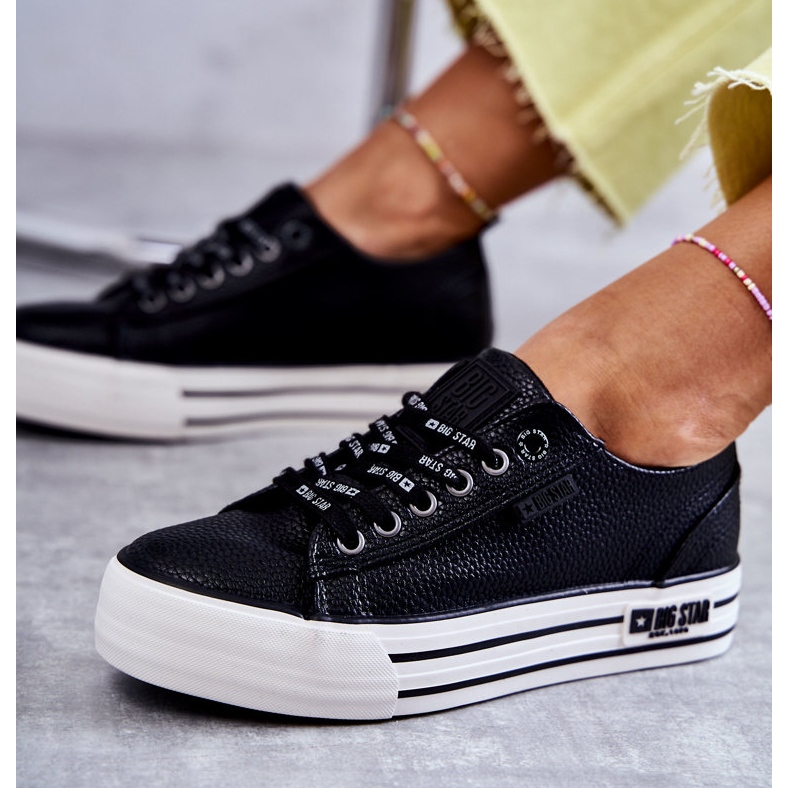 Nízké dámské tenisky Big Star KK274015 Černá 1