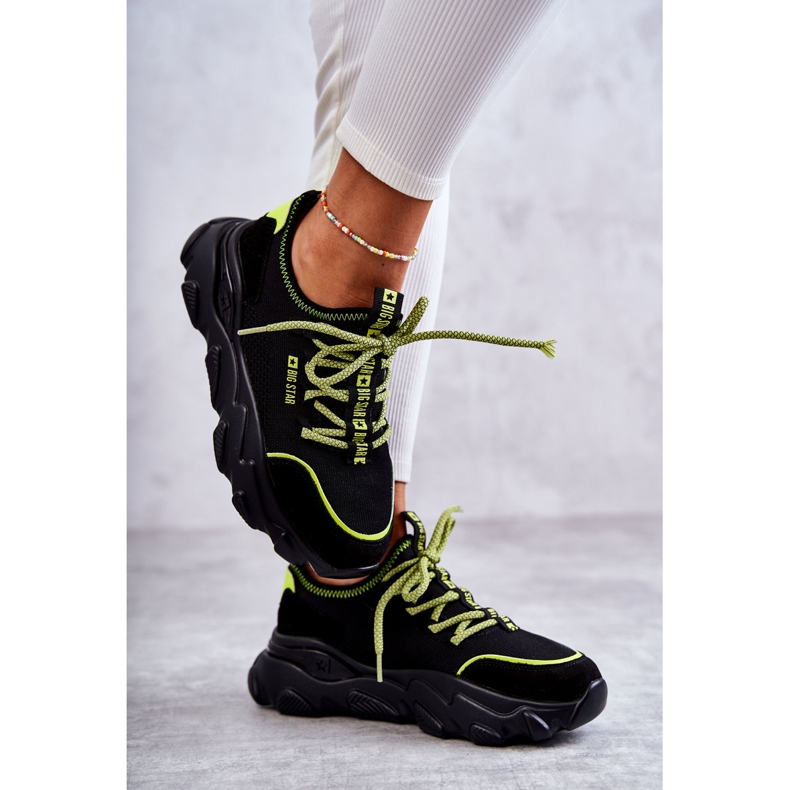 Dámské tenisky Memory Foam System Big Star KK274028 Black černá 2