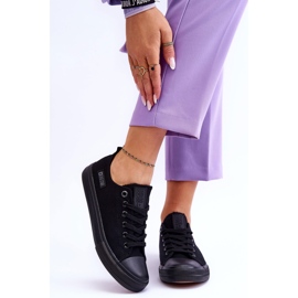 Nízké dámské tenisky Big Star KK274009 Černé černá 1