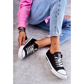 Dámské kožené tenisky Big Star KK274096 Černé černá 1