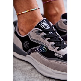 Dámské sportovní tenisky Big Star KK274100 Black-Gray černá šedá 1