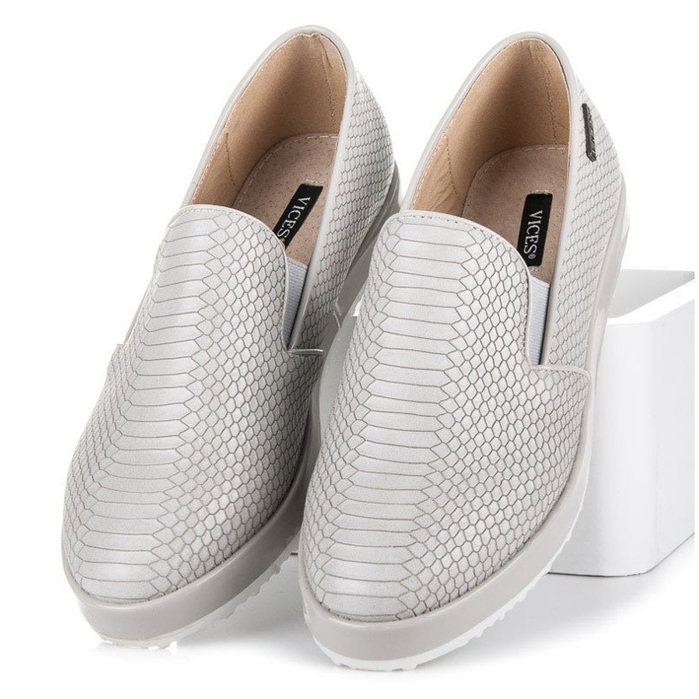 Vices Boty se zvířecím motivem šedá 1