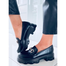 PA1 Mokasíny s vysokou podrážkou od Eloise Black černá 2