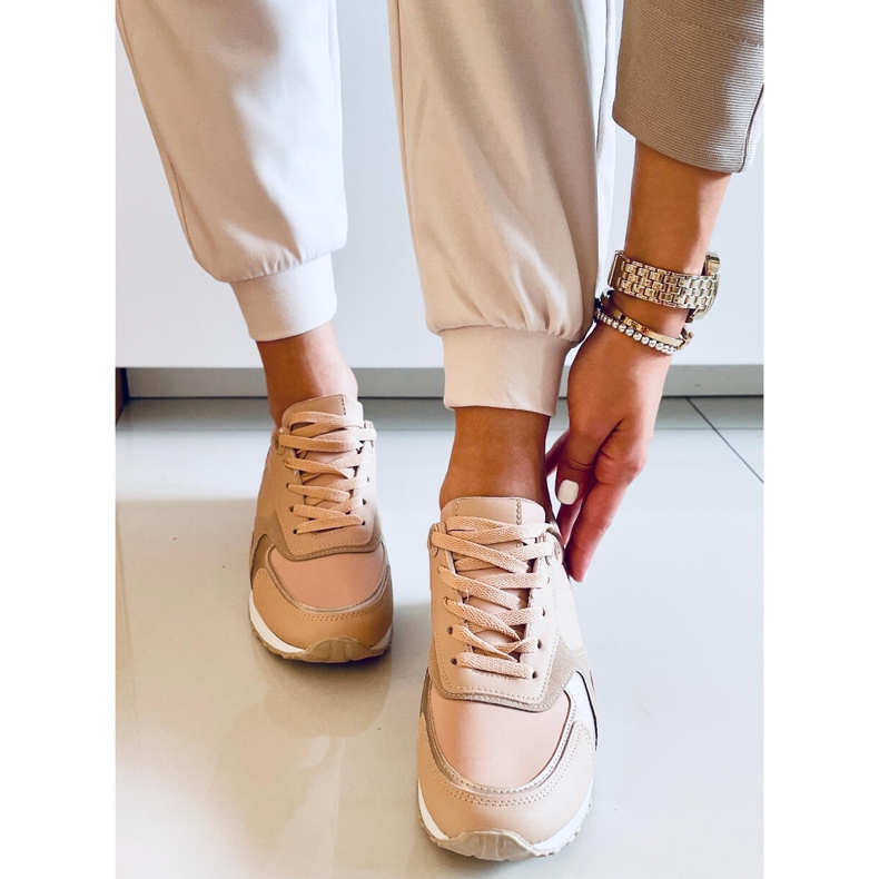 PA1 Dámské sportovní boty Midge Khaki béžový 1 PA1 Dámské sportovní boty Midge Khaki béžový 1