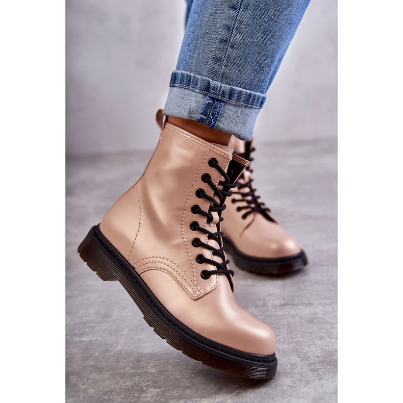 PG1 Dámské kozačky zavazované růžové Lavita růžový 2 PG1 Dámské kozačky zavazované růžové Lavita růžový 2