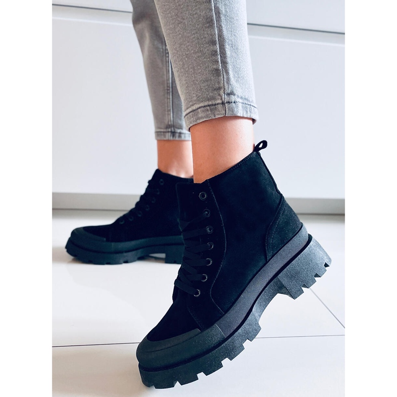 PA1 Trekové tenisky Baghra Black černá 2