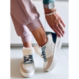 PA1 Dámské tenisky Lilith Green bílý vícebarevný 2