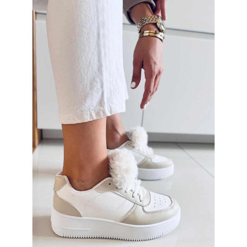 PA1 Dámské tenisky Lilith Beige béžový bílý 1