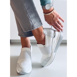 PA1 Boty na klínku Zelda White bílý 1