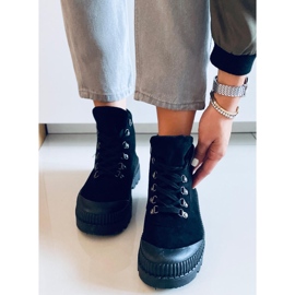 PA1 Malyen Černé trekové tenisky černá 2