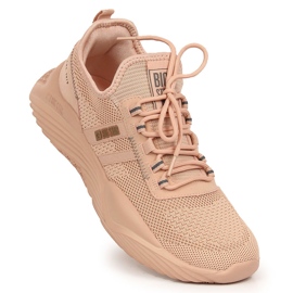 Dámské lehké sportovní boty Big Star KK274348 růžový 1 Dámské lehké sportovní boty Big Star KK274348 růžový 1