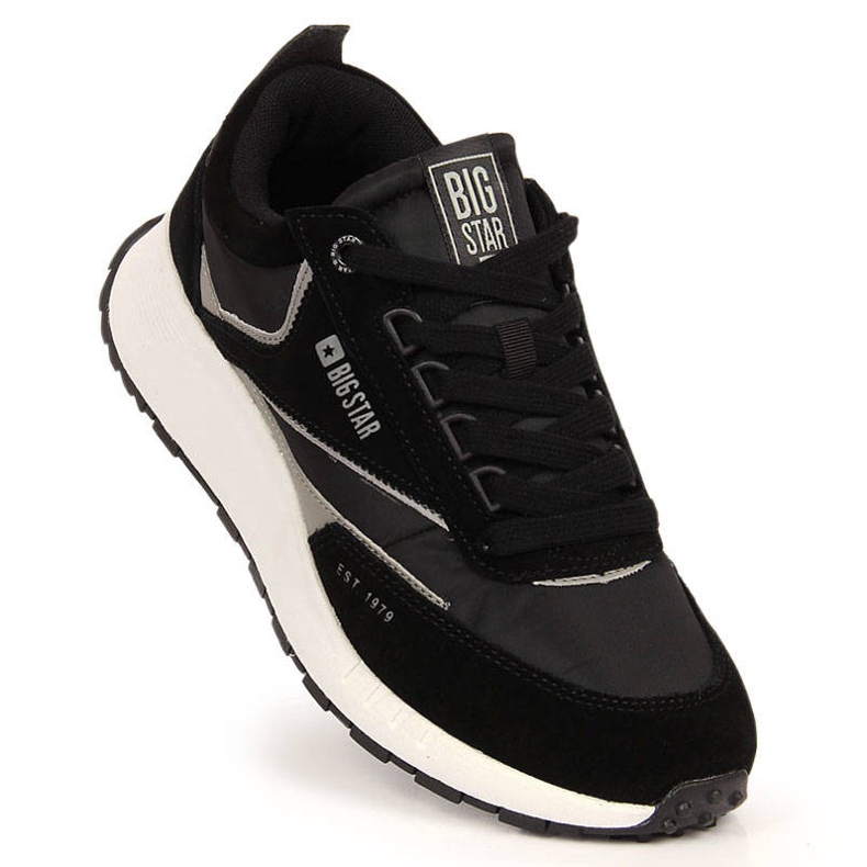 Černá Pánská sportovní obuv Big Star KK174024 1
