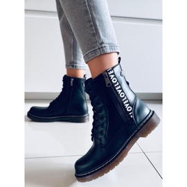 Pracovní boty Siggy Black Matt černý 2