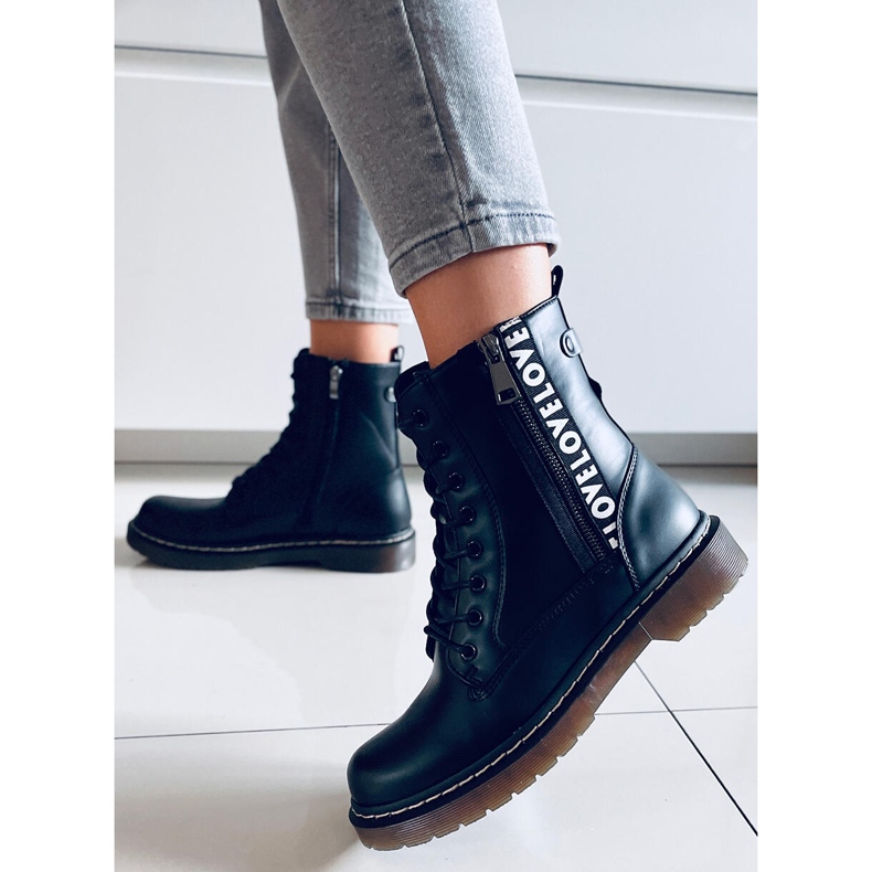 Pracovní boty Siggy Black Matt černý 2