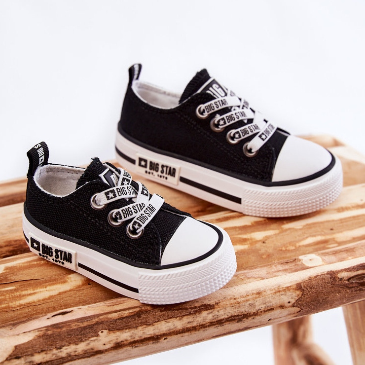 Dětský Materiál Tenisky Big Star KK374069 Černé černý 1