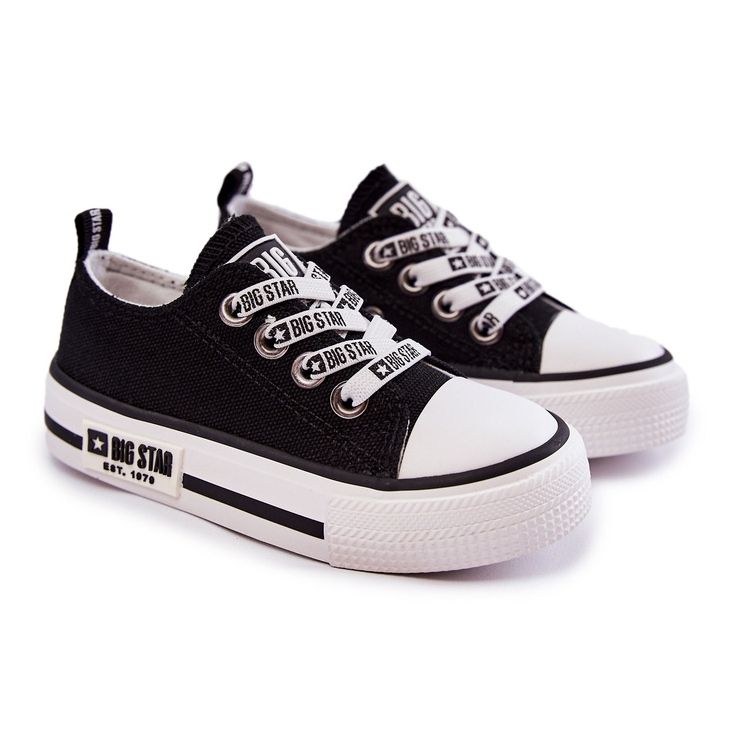 Dětský Materiál Tenisky Big Star KK374069 Černé černý 2