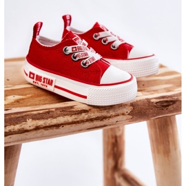 Dětský Materiál Tenisky Big Star KK374051 Červené červený 1
