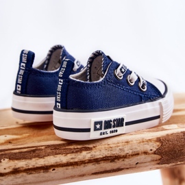 Dětský materiál Tenisky Big Star KK374050 Navy Blue modrý 5