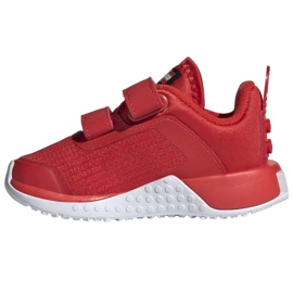 Boty Adidas Lego Sport Cf Inf Jr H01505 červený 1