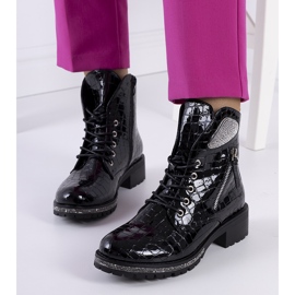 Černé boty Airedale černý 1