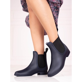 Dámské galoše Shelovet matné tmavě modré námořnická modrá 1