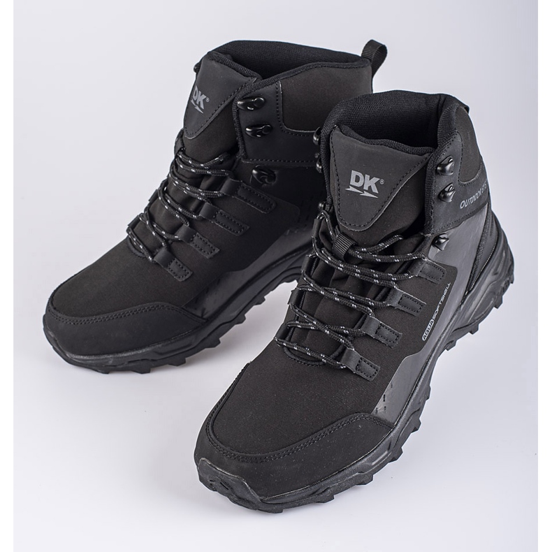 Vysoké pánské trekové boty DK Outdoor černý 2