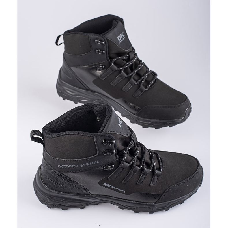 Vysoké pánské trekové boty DK Outdoor černý 1