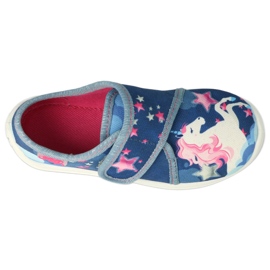 Dětské boty Befado 560X177 bílý modrý růžový 4