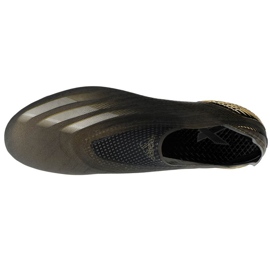 Kopačky Adidas X Ghosted + Fg M FX9098 černý zlatý zlatý 2