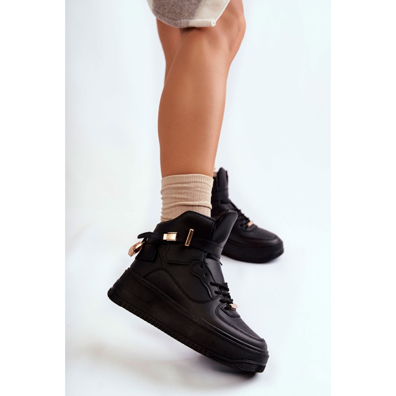 Dámské zateplené vysoké sportovní boty černá Lexa 1 Dámské zateplené vysoké sportovní boty černá Lexa 1