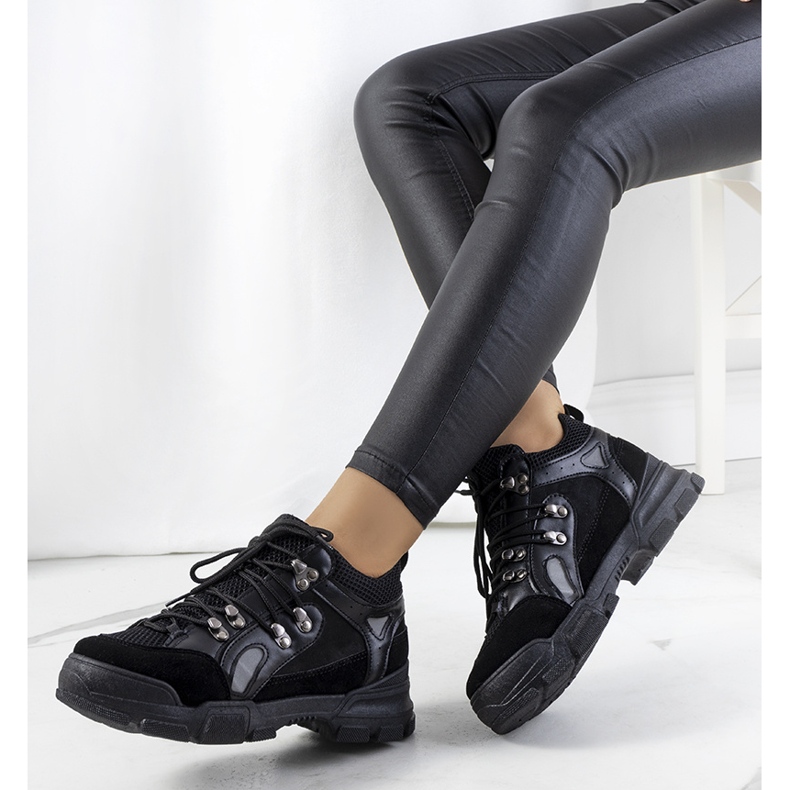 Černé tenisky Stratford černý 1