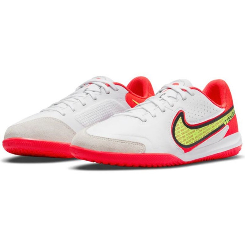 Kopačky Nike Tiempo Legend 9 Academy Ic Jr DA1329 176 žlutá, bílá, vícebarevná bílý 1