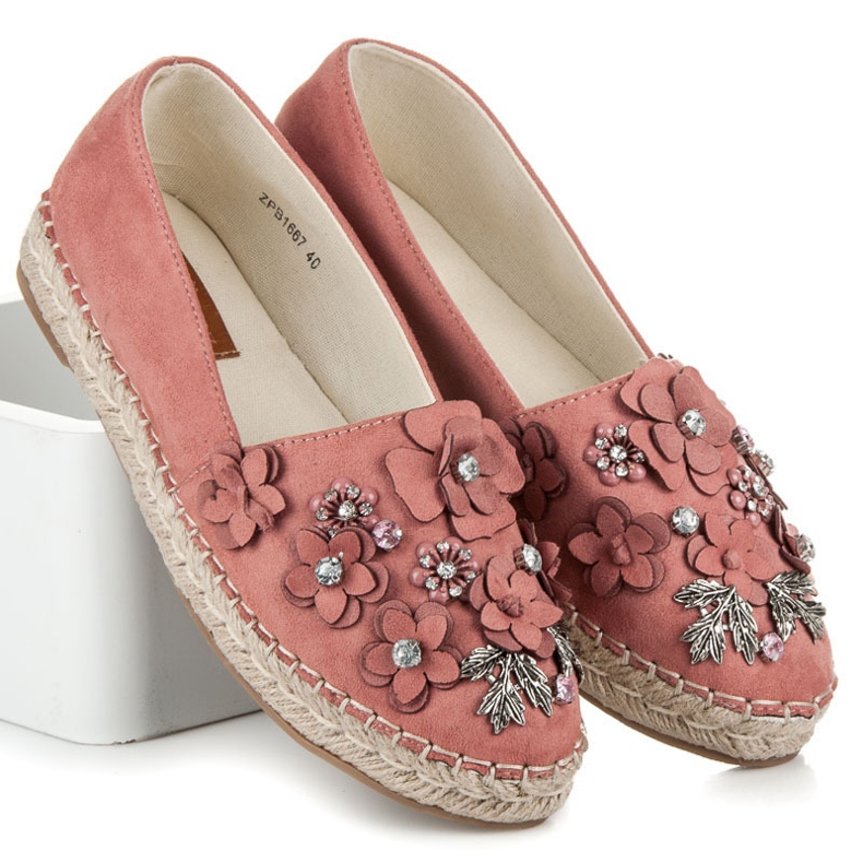 Marquiz Nazouvací polobotky s ozdobami růžový 1 Marquiz Nazouvací polobotky s ozdobami růžový 1