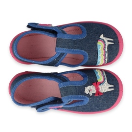 Dětské boty Befado 531P117 námořnická modrá vícebarevný 2