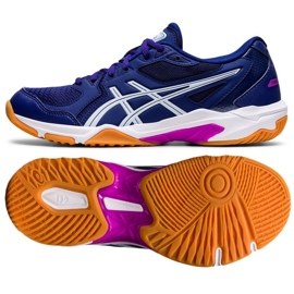 Volejbalové boty Asics Gel-Rocket 10 W 1072A056 405 námořnická modř blues a námořnická modř 1