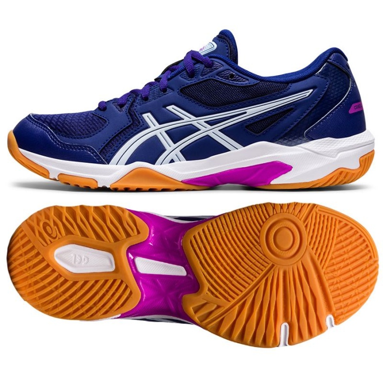 Volejbalové boty Asics Gel-Rocket 10 W 1072A056 405 námořnická modř blues a námořnická modř 1