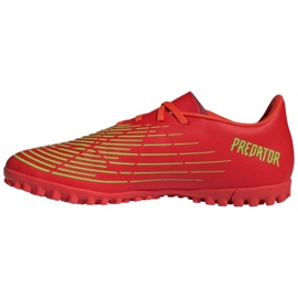 Kopačky Adidas Predator Edge.4 Tf M GV8525 červené pomeranče a červené 1
