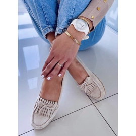 BM Dámské mokasíny Stacie Beige béžový 3