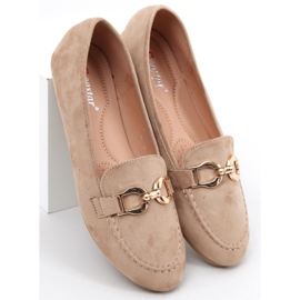 BM Dámské mokasíny Catalina Khaki béžový 5