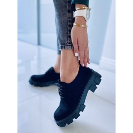 BM Mokasíny na silné podrážce Apoll Black černý 1