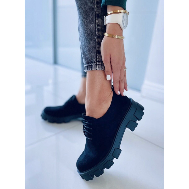 BM Mokasíny na silné podrážce Apoll Black černá 1