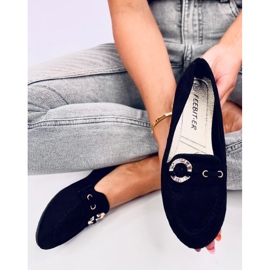 Dámské mokasíny Arun Black černá 1