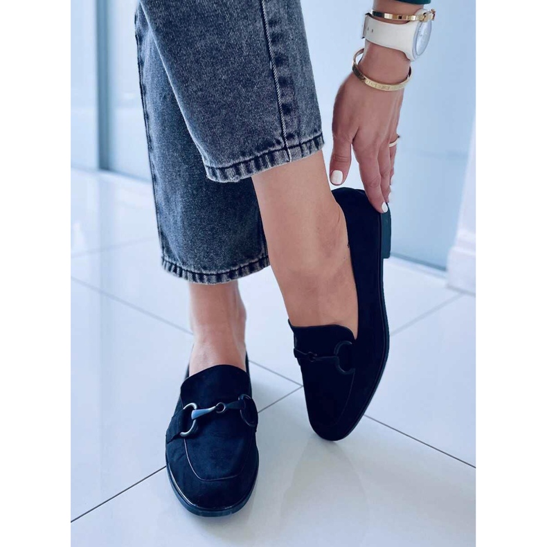 BM Dámské mokasíny Isidora Black černá 1