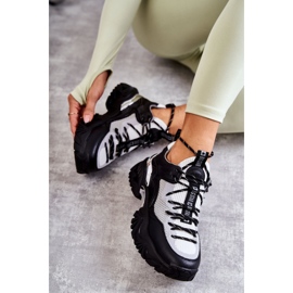 Dámská sportovní obuv Memory Foam System Big Star KK274053 Černo-šedá černá 2